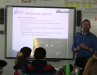 Sterrenkunde les voor Gemeentelijke Basis School Hoegaarden