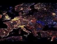 Lichtvervuiling Europa 1992-2009