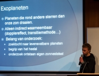 Michiel Vervloet spreekt over de detectie van exoplaneten via het Dopplereffect