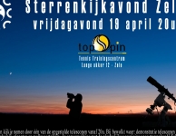 19 april 2013: Publieke Sterrenkijkavond te Zele