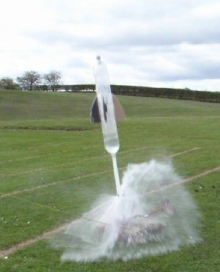 Waterraket lanceerplatform