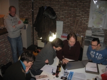 Vergadering (10/02/2012) - Werken voor de Tentoonstelling.