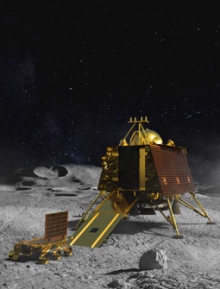 Landt India vanavond (vrijdag 6 september) op de Maan ?