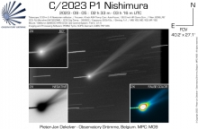 Komeet C/2023 P1 (Nishimura)